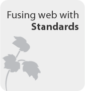 fusing web with standards